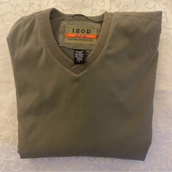 Izod X-Treme Function Golfwear Golf Pullover Windbreaker Men’s Size Large - Picture 9 of 11